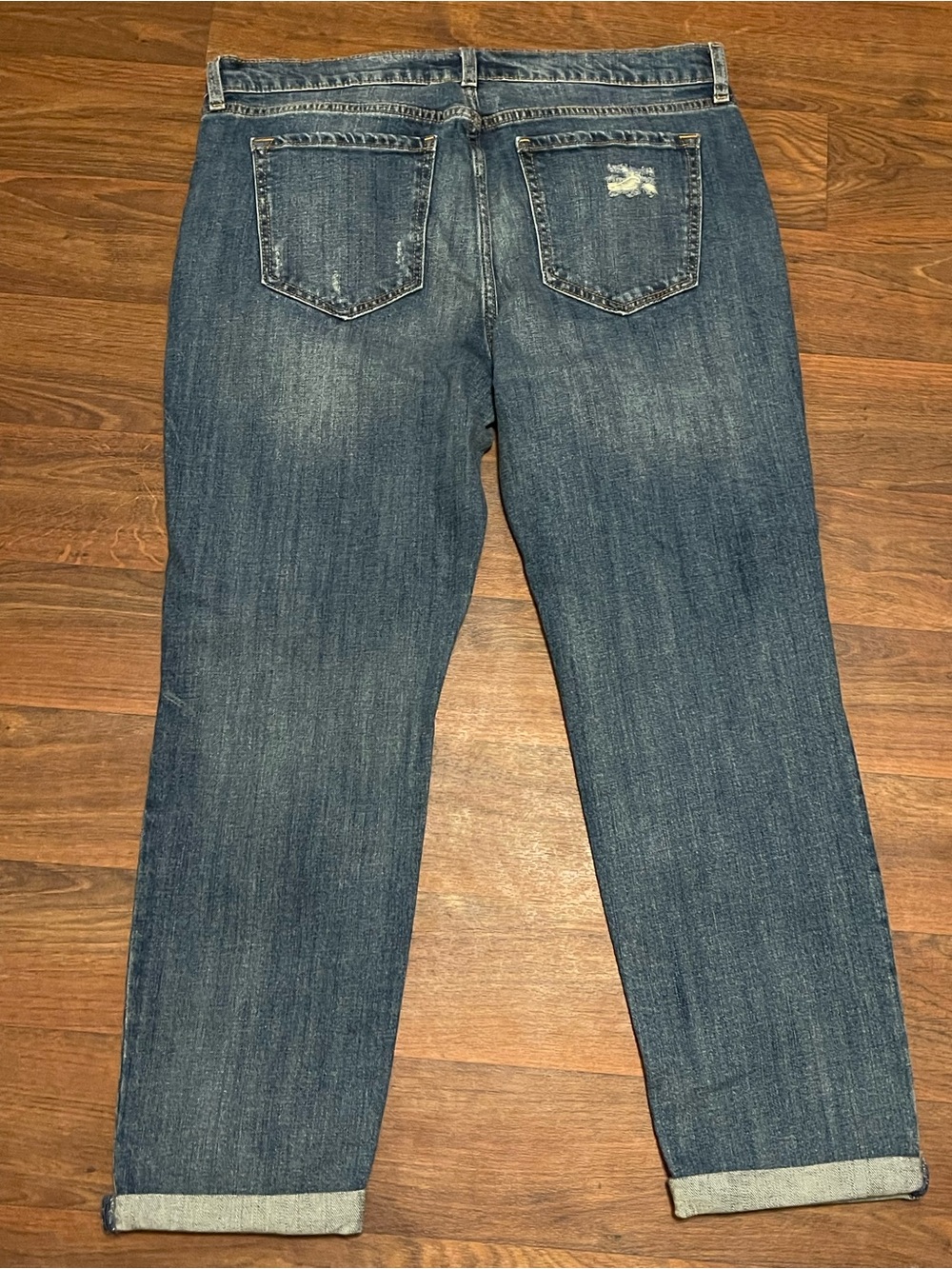 Old Navy Boyfriend Straight Jeans Size 12 Regular - Picture 2 of 5